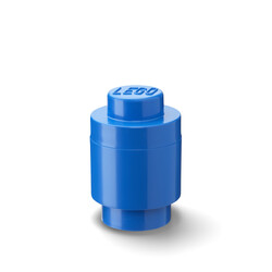 40301731 LEGO Saklama Yapım Parçası 1 Yuvarlak - Mavi̇ - Saklama ve Ev Dekoru