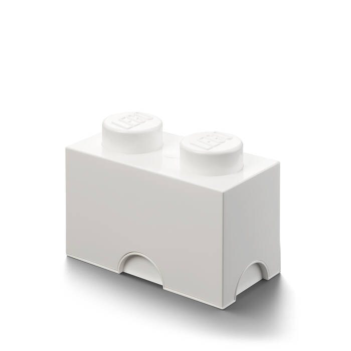 40021735 LEGO Saklama Yapım Parçası 2 - Beyaz - 1