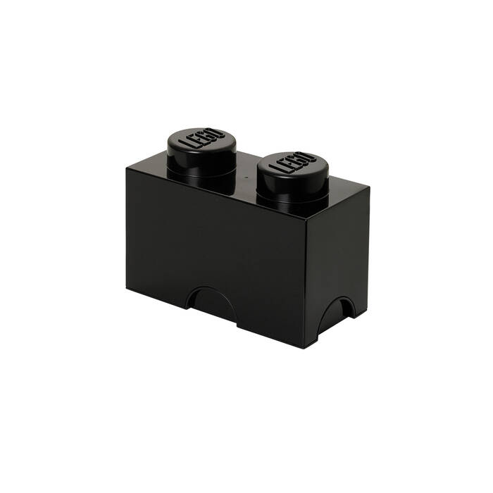 40021733 LEGO Saklama Yapım Parçası 2 - Siyah - 1