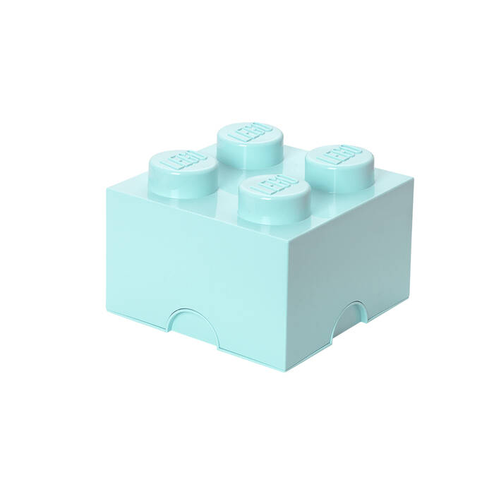 40031742 LEGO Saklama Yapım Parçası 4 - Aqua Açık Mavi - 1