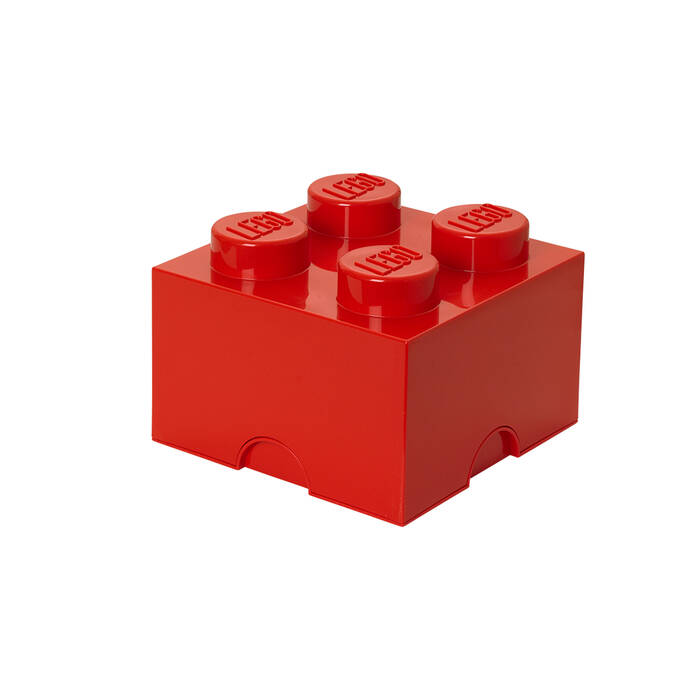 40031730 LEGO Saklama Yapım Parçası 4 - Kırmızı - 1