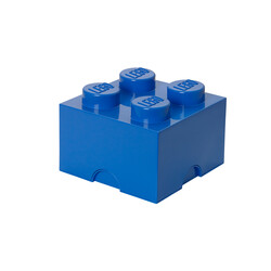 40031731 LEGO Saklama Yapım Parçası 4 - Mavi̇ - Saklama ve Ev Dekoru