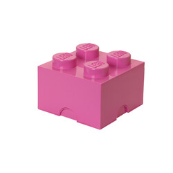 40031739 LEGO Saklama Yapım Parçası 4 - Parlak Mor - Saklama ve Ev Dekoru