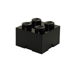40031733 LEGO Saklama Yapım Parçası 4 - Siyah - Saklama ve Ev Dekoru