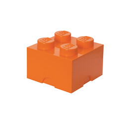 40031760 LEGO Saklama Yapım Parçası 4 - Turuncu - Saklama ve Ev Dekoru