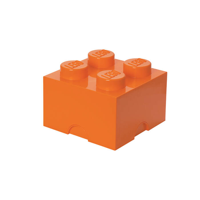 40031760 LEGO Saklama Yapım Parçası 4 - Turuncu - 1