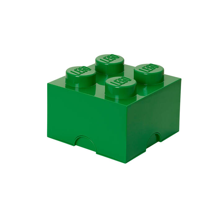 40031734 LEGO Saklama Yapım Parçası 4 - Yeşil - 1