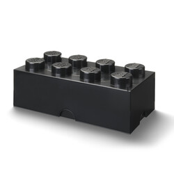 40041733 LEGO Saklama Yapım Parçası 8 - Siyah - Saklama ve Ev Dekoru