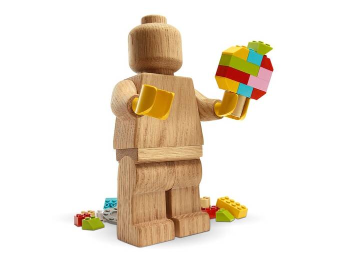 41058501 LEGO® ORIGINALS Ahşap Minifigür (853967) - Saklama ve Ev Dekoru