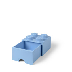 40051736 LEGO Yapım Parçası Çekmece 4 - Açık Mavi - Saklama ve Ev Dekoru