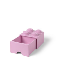 40051738 LEGO Yapım Parçası Çekmece 4 - Açık Mor - Saklama ve Ev Dekoru