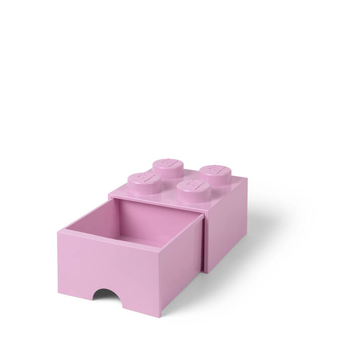 40051738 LEGO Yapım Parçası Çekmece 4 - Açık Mor - 1
