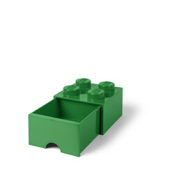 40051734 LEGO Yapım Parçası Çekmece 4 - Yeşil - Saklama ve Ev Dekoru