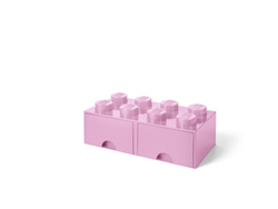 40061738 LEGO Yapım Parçası Çekmece 8 - Açık Mor - Saklama ve Ev Dekoru