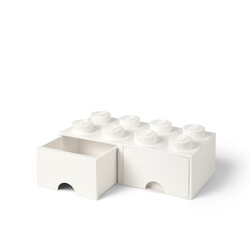 40061735 LEGO Yapım Parçası Çekmece 8 - Beyaz - Saklama ve Ev Dekoru