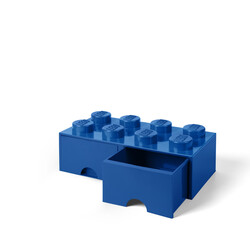 40061731 LEGO Yapım Parçası Çekmece 8 - Mavi - Saklama ve Ev Dekoru